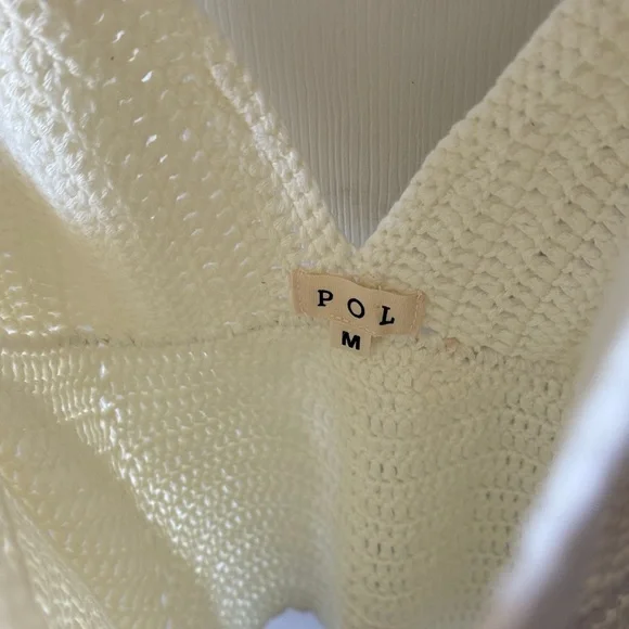 Chic Cream Crochet Camisole - Picture 3 of 3